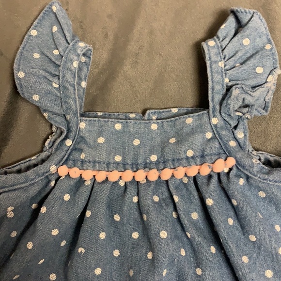 Baby girl Denim dress 6-9 month - Picture 2 of 6